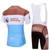 Tenue Cycliste et Cuissard à Bretelles Femme 2018 AG2R La Mondiale  N001